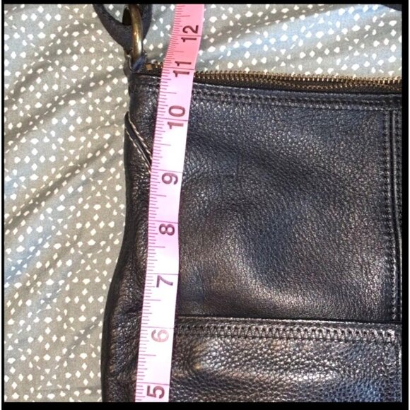 The Sak Black Leather Crossbody Bag - Picture 10 of 11